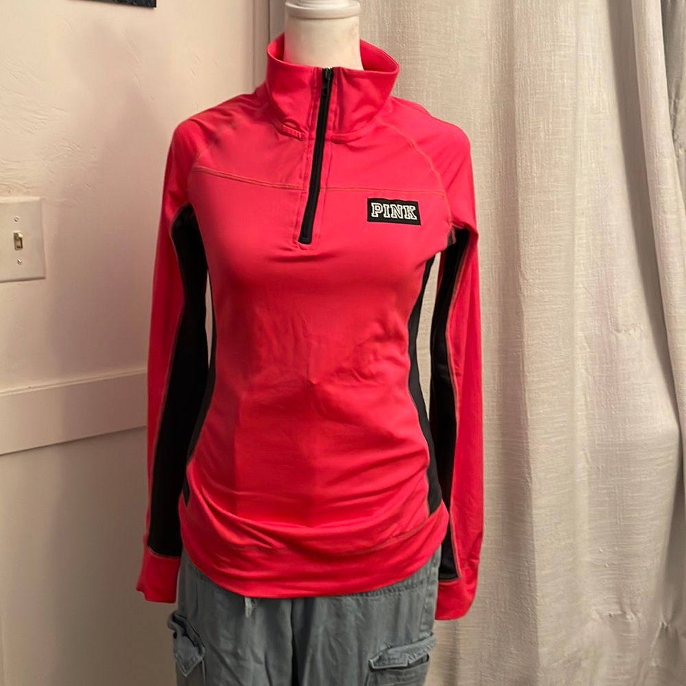 PINK quarter zip jacket